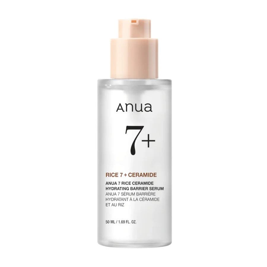 ANUA – Rice Ceramide 7 Hydrating Barrier Serum – Sérum Hidratante y Reparador de la Barrera Cutánea (30 ml)