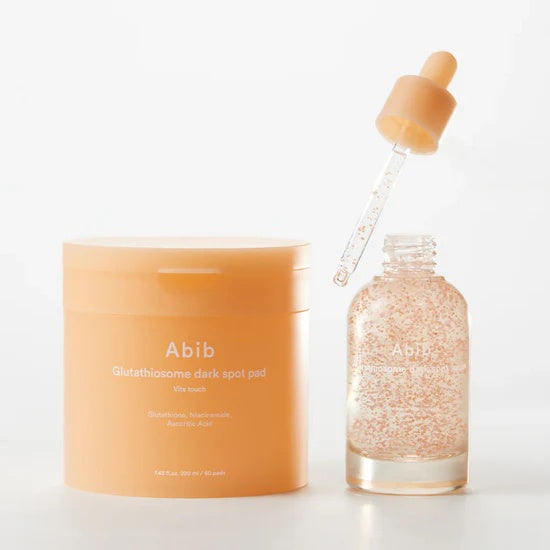 Abib – Glutathiosome Dark Spot Pad Vita Touch 60 uds – Discos Faciales Iluminadores y Antimanchas