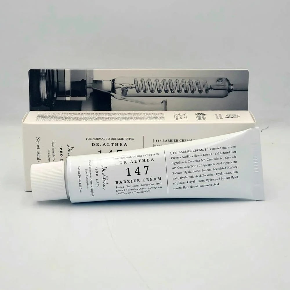 Dr. Althea 147 Cream Barrier – Crema Reparadora e Hidratante 50 ml | Refuerza la Barrera Cutánea y Calma la Piel Sensible