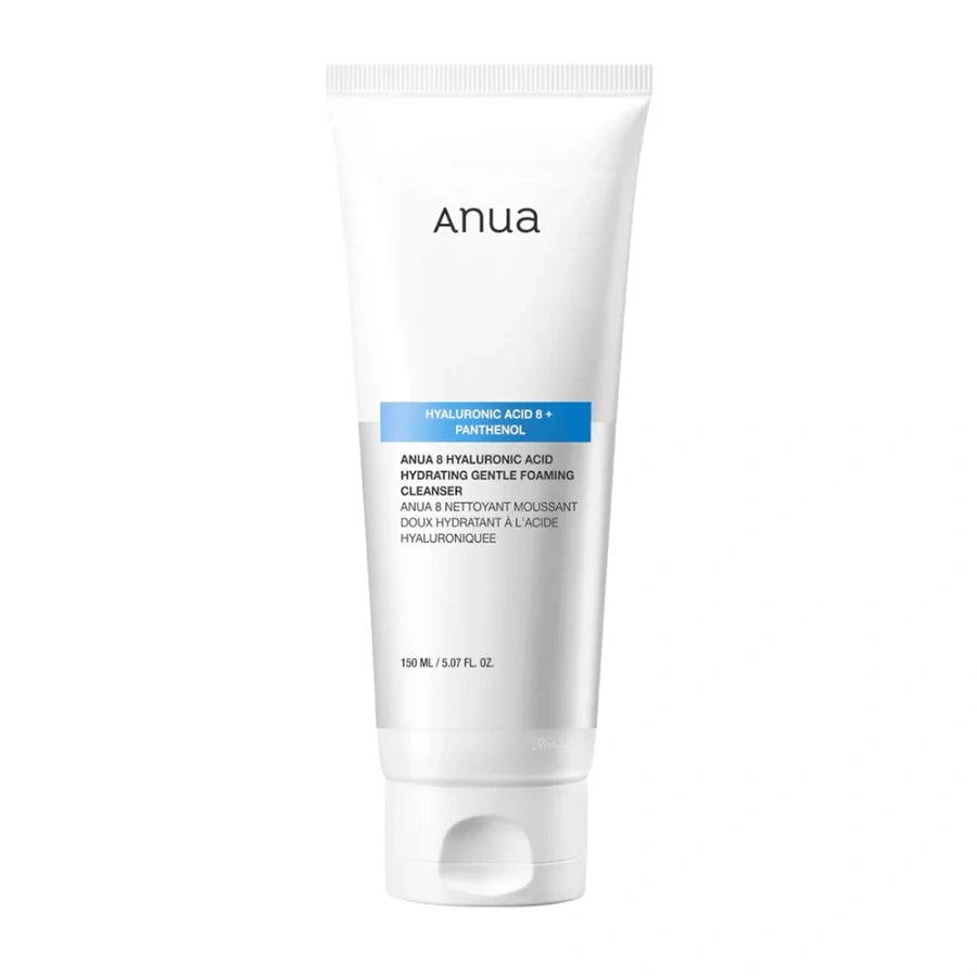 Anua – 8 Hyaluronic Acid Hydrating Gentle Foaming Cleanser, 150ml