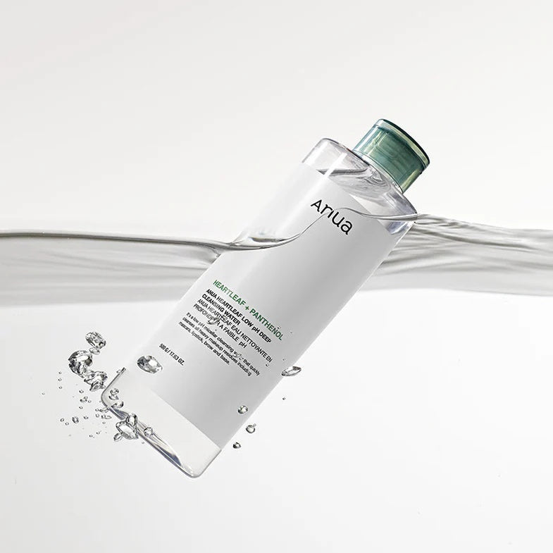 Anua – Agua Limpiadora Heartleaf Low pH 500ml – Desmaquillante Suave y Calmante