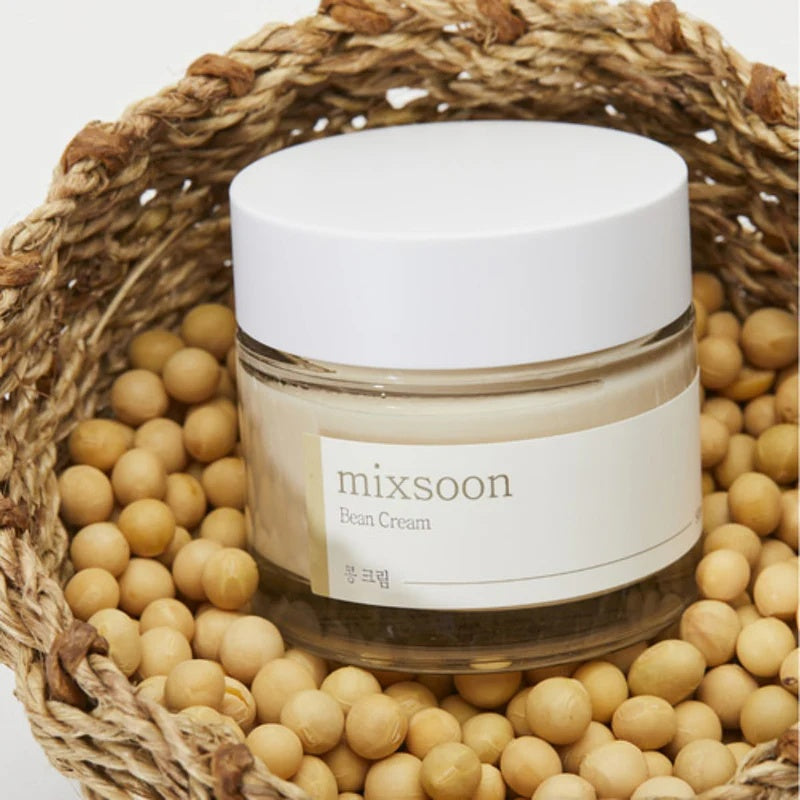 Mixsoon Bean Cream – Crema Hidratante Intensiva con Fermentos de Soja 50ml | Nutrición Profunda y Piel Radiante