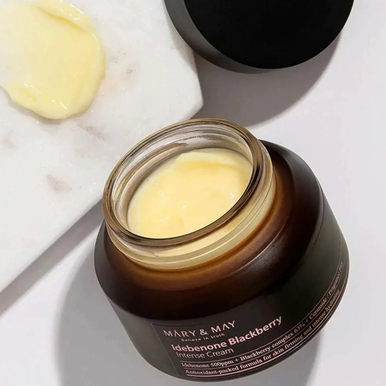 Mary&May – Crema Intensiva con Idebenona y Mora 70g – Antioxidante y Antiedad