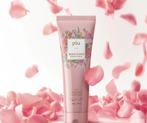 PLU – Pink Floral Body Scrub