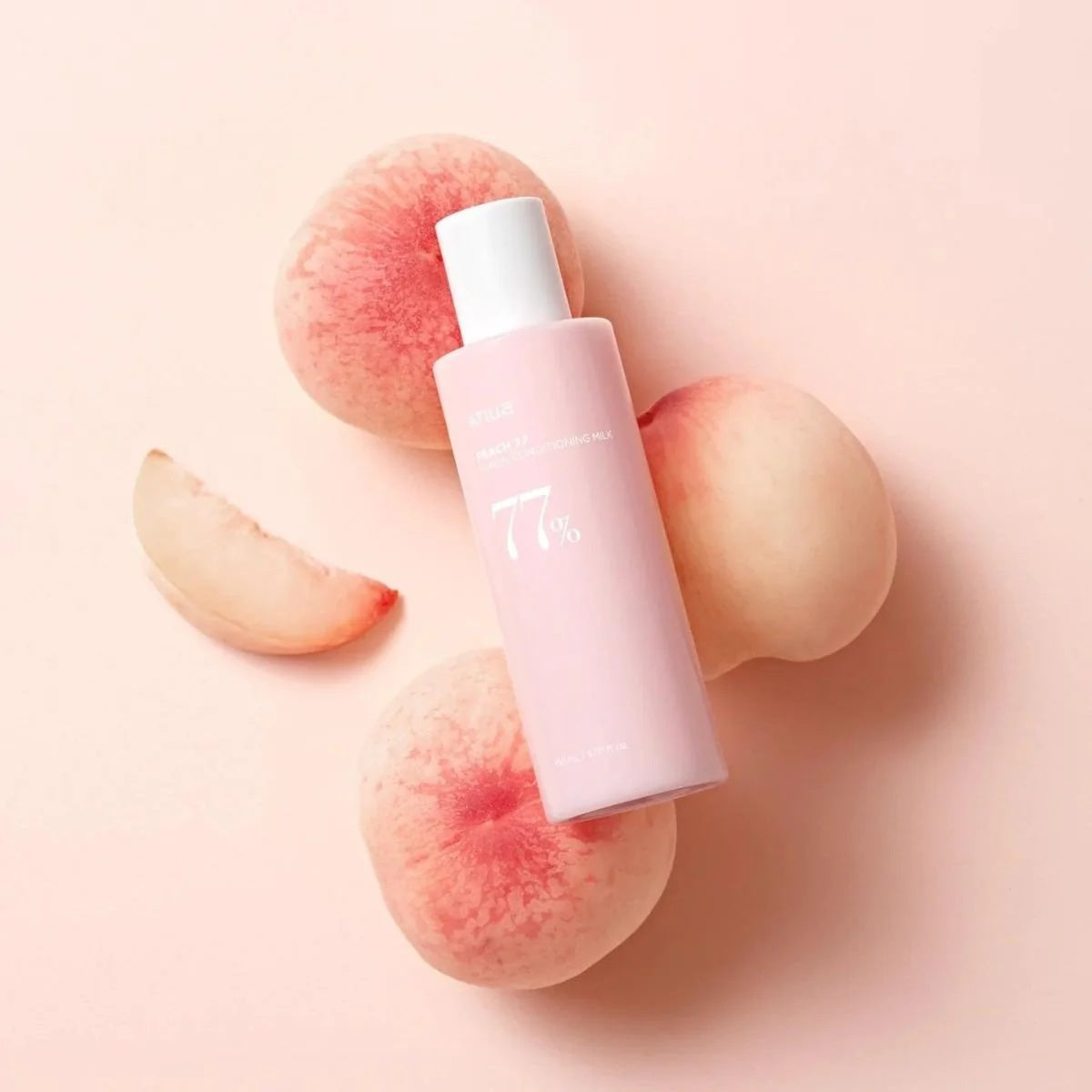 Anua – Leche Hidratante con 77% de Extracto de Melocotón y Niacinamida | Iluminadora y Suavizante (150 ml)