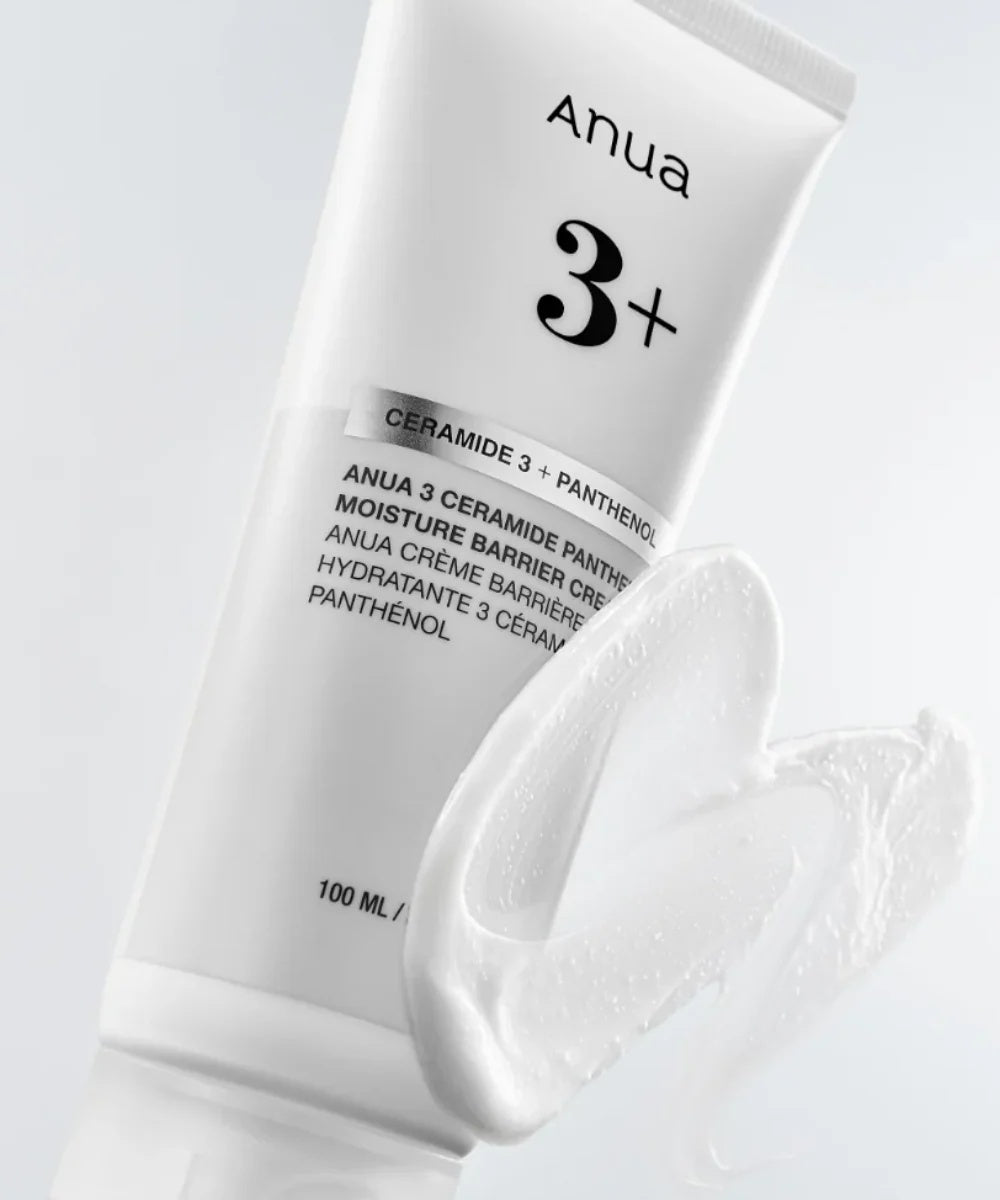 ANUA – Crema Hidratante con 3 Ceramidas y Pantenol – Refuerzo de la Barrera Cutánea 100ml