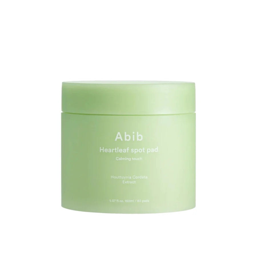Abib – Heartleaf Spot Pad Calming Touch (80 discos / 150ml) – Almohadillas Calmantes y Refrescantes para el Rostro