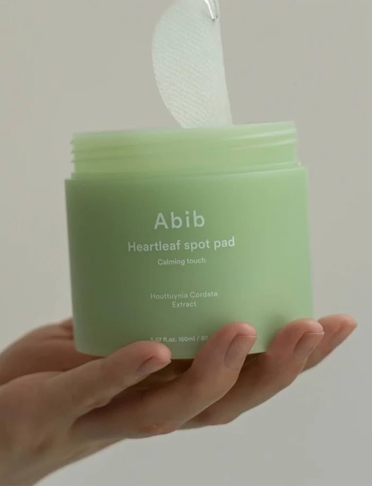 Abib – Heartleaf Spot Pad Calming Touch (80 discos / 150ml) – Almohadillas Calmantes y Refrescantes para el Rostro
