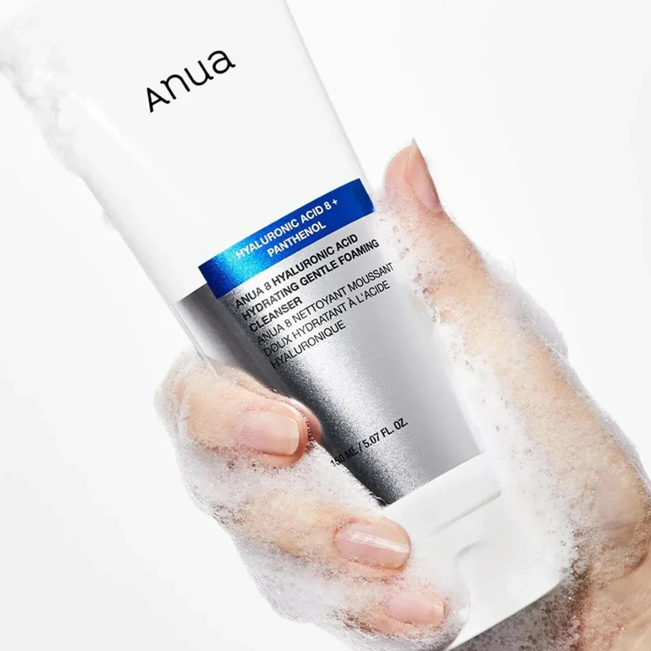 Anua – 8 Hyaluronic Acid Hydrating Gentle Foaming Cleanser, 150ml
