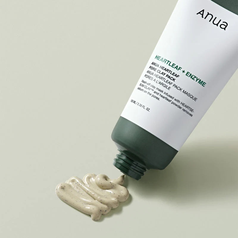 ANUA – Mascarilla de Arcilla con Houttuynia Cordata – Limpieza Profunda y Control de Poros (100 ml)