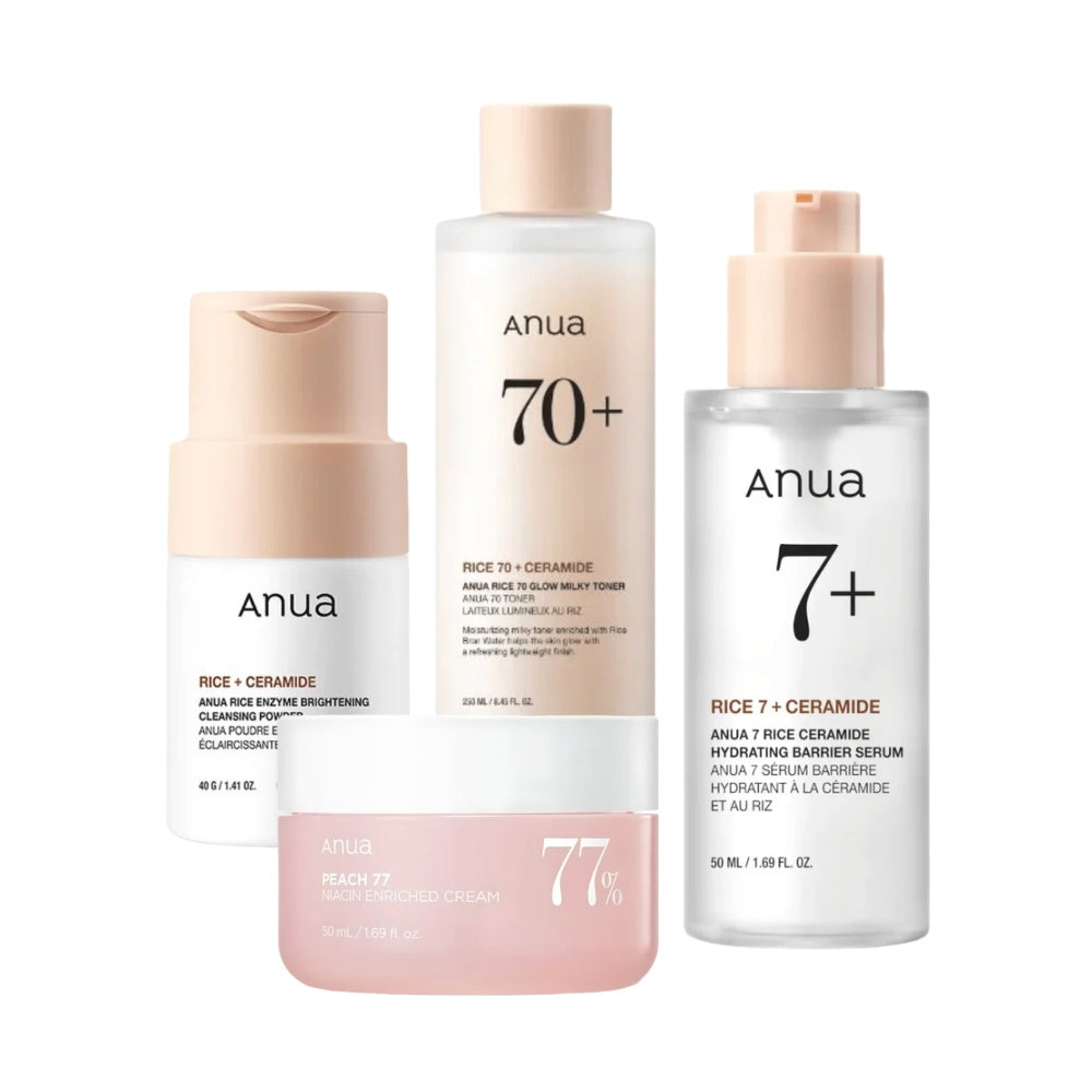 🌾 ANUA Rice + Ceramide – Set Iluminador y Repara