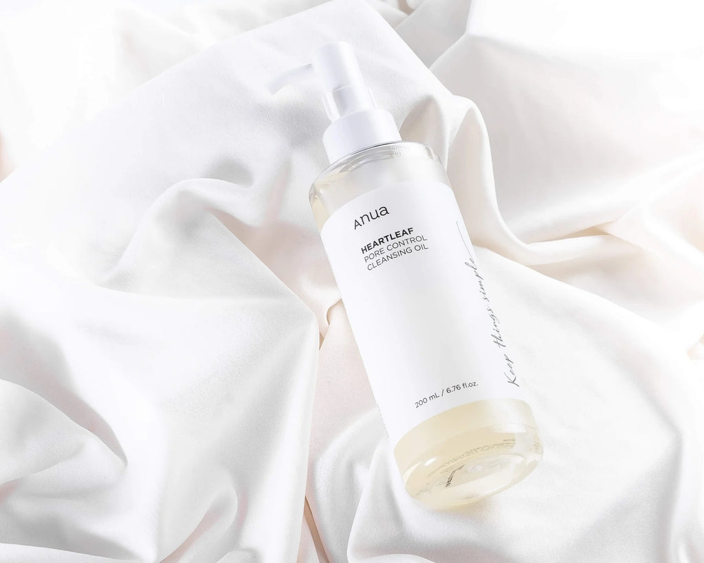 Anua Heartleaf Aceite Desmaquillante y Limpiador de Poros | Limpieza Suave para Piel Sensible – Cosmética Coreana K-Beauty (200ml)