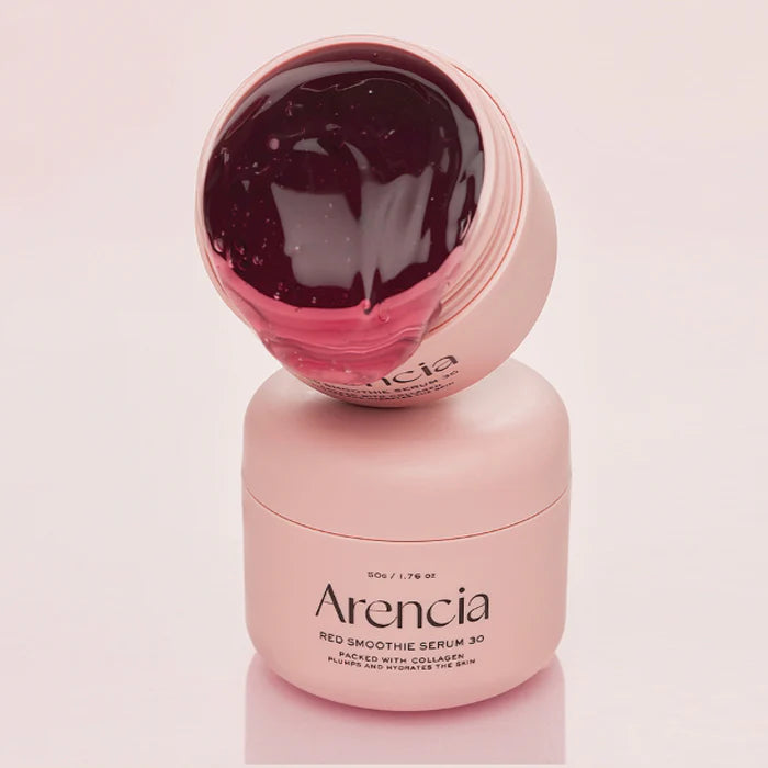 Arencia – Fresh Red Smoothie Serum 30ml | Suero Antioxidante e Iluminador con Extractos de Frutas Rojas
