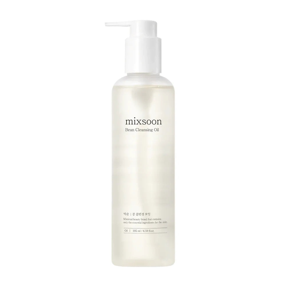 Mixsoon – Aceite Limpiador Facial de Frijol Fermentado 195ml – Limpieza Profunda y Suave para Todo Tipo de Piel