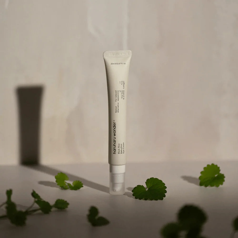 Haruharu Wonder – Crema para Contorno de Ojos con Arroz Negro y Bakuchiol | Antiedad e Iluminadora (20 ml)