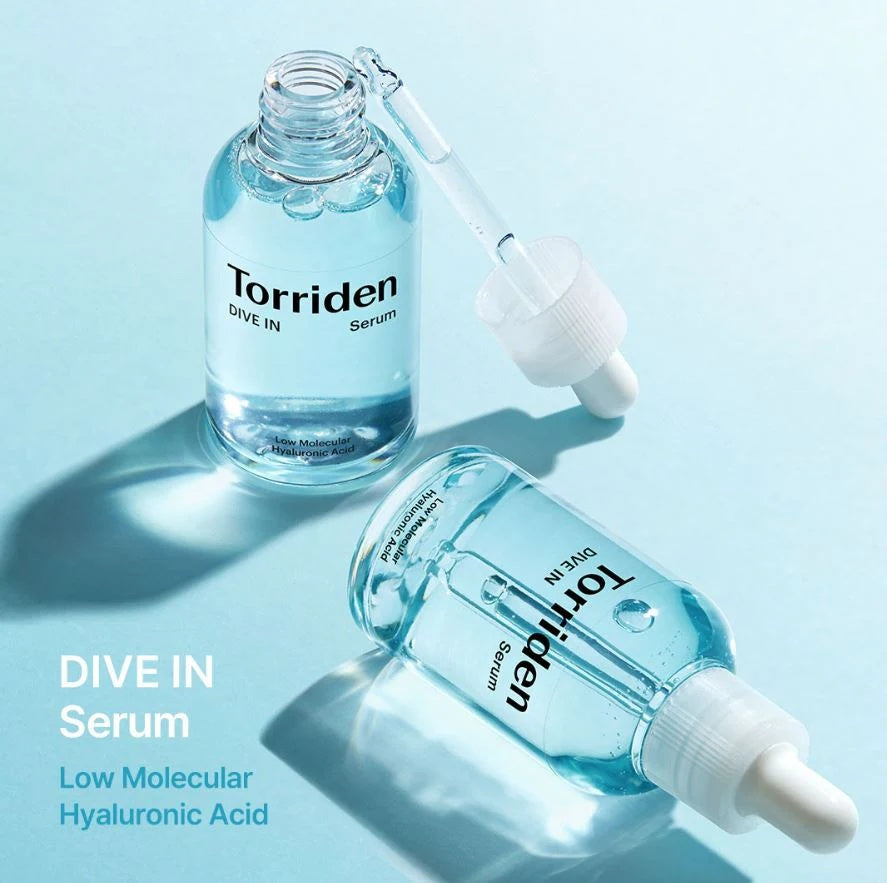 Torriden DIVE-IN Sérum Hidratante con Ácido Hialurónico de Bajo Peso Molecular – Hidratación Profunda y Refrescante 50ml