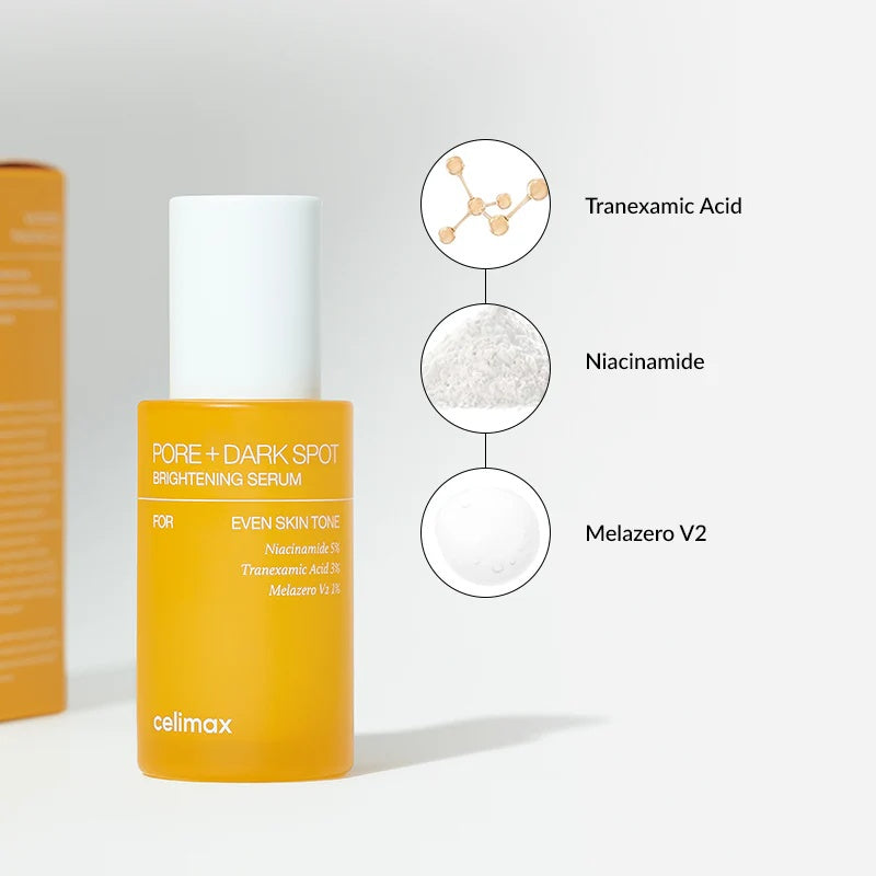 Pore + Dark Spot Brightening Serum 30ml | Sérum Iluminador para Poros y Mancha
