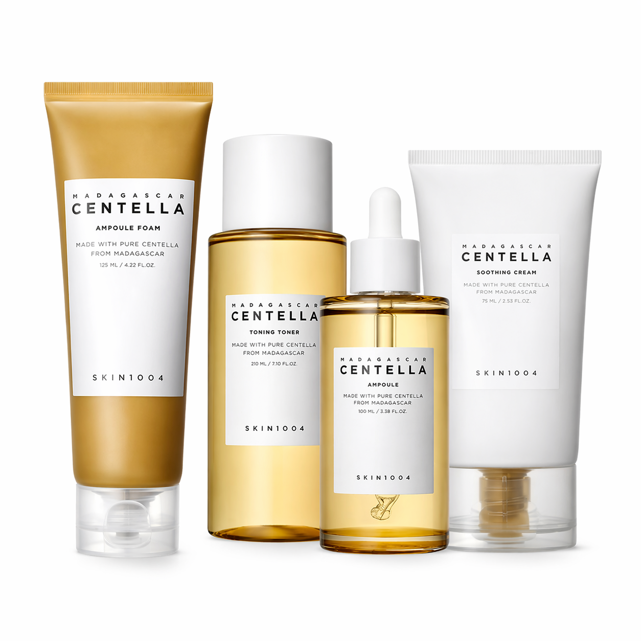 SKIN1004 – Set Madagascar Centella (Calma & Reparación) 4und