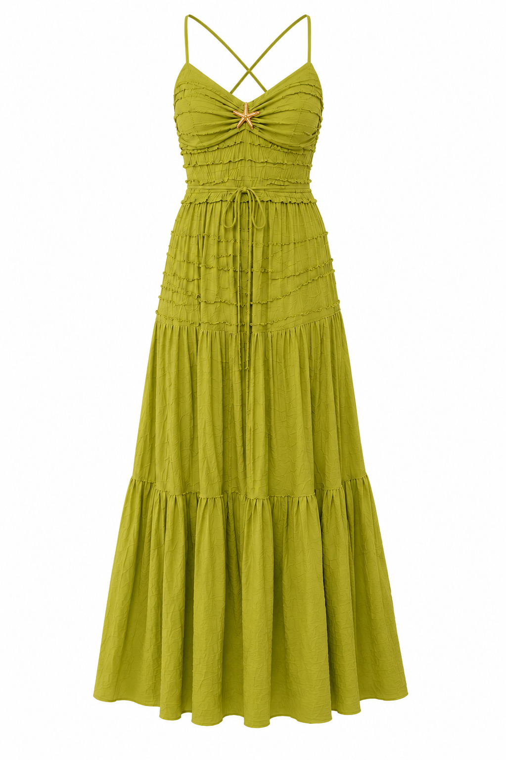 Conjunto de Verano para Mujer Top de Tirantes y Falda Larga Fluida | Estilo Mediterráneo Elegante