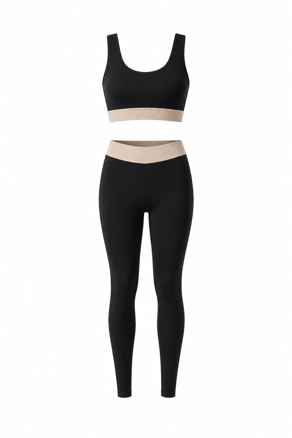 Conjunto Deportivo para Mujer | Sujetador Deportivo y Leggings de Cintura Alta