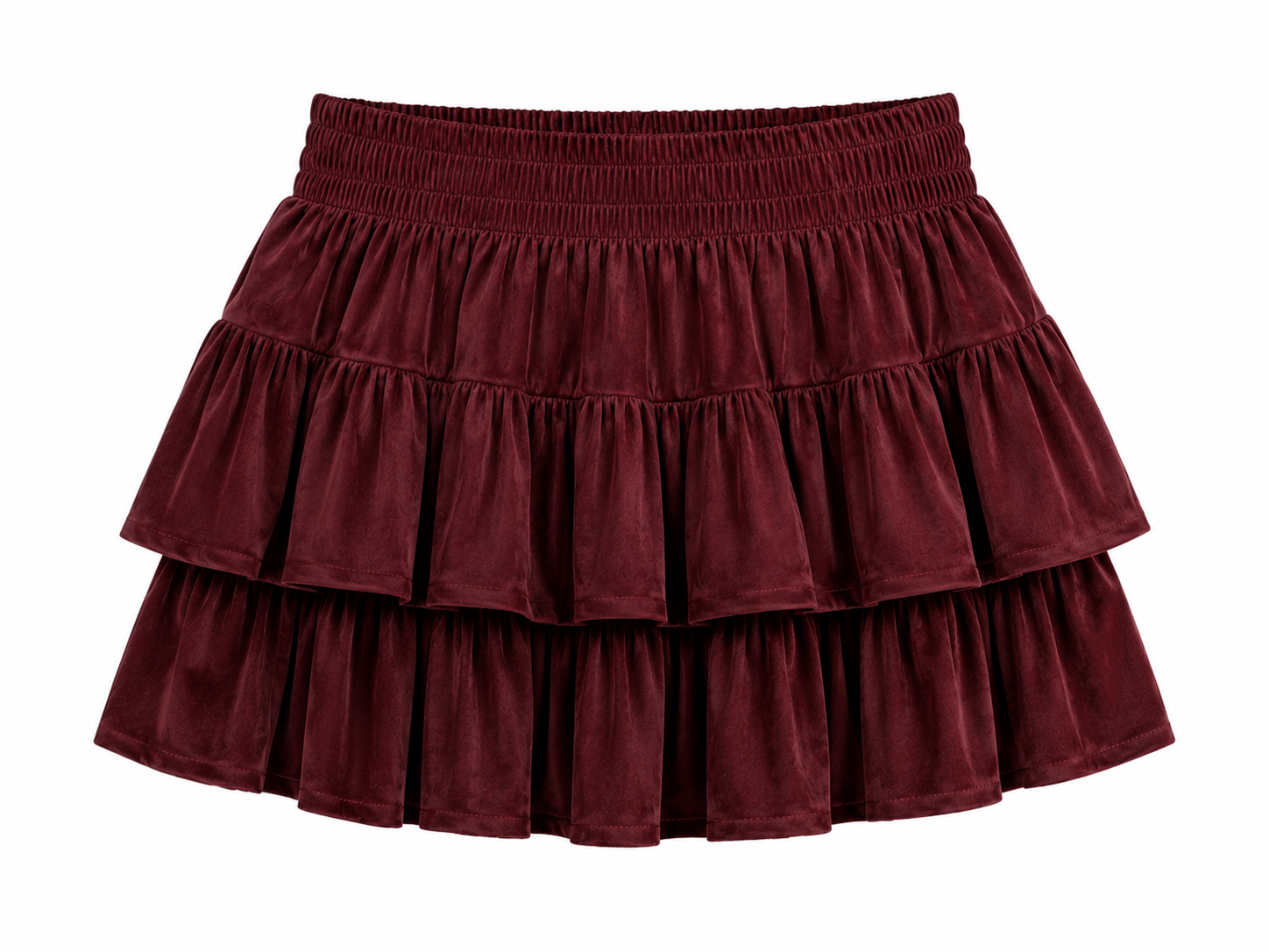 Falda Mini con Volantes para Mujer | Estilo Boho Chic, Cintura Elástica y Diseño Romántico