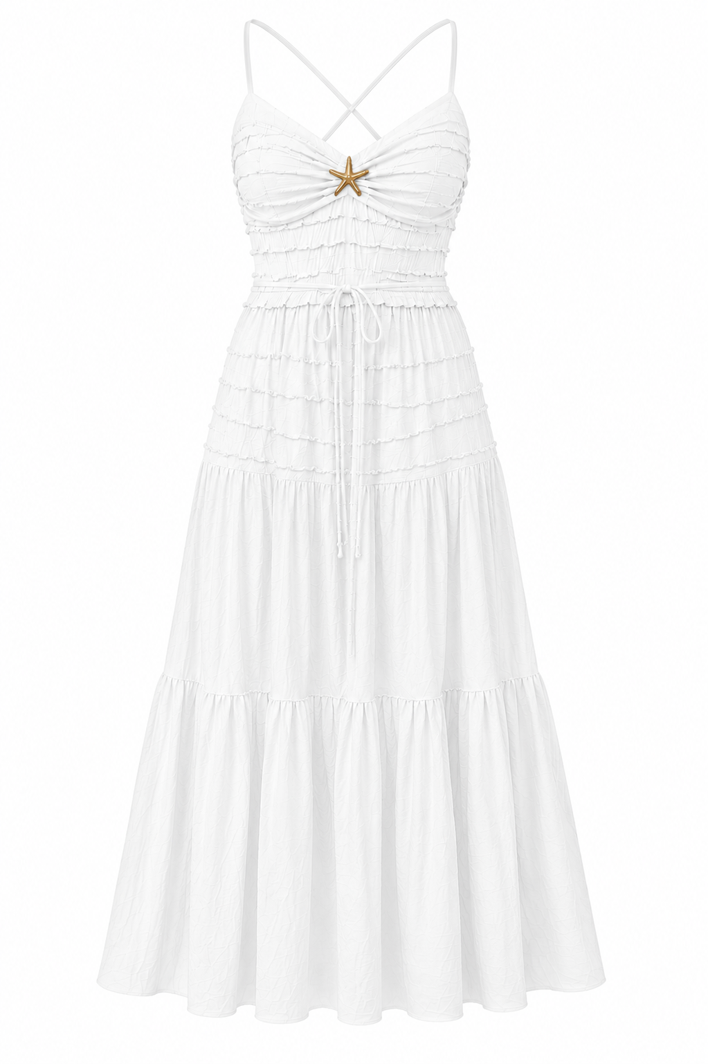 Conjunto de Verano para Mujer Top de Tirantes y Falda Larga Fluida | Estilo Mediterráneo Elegante