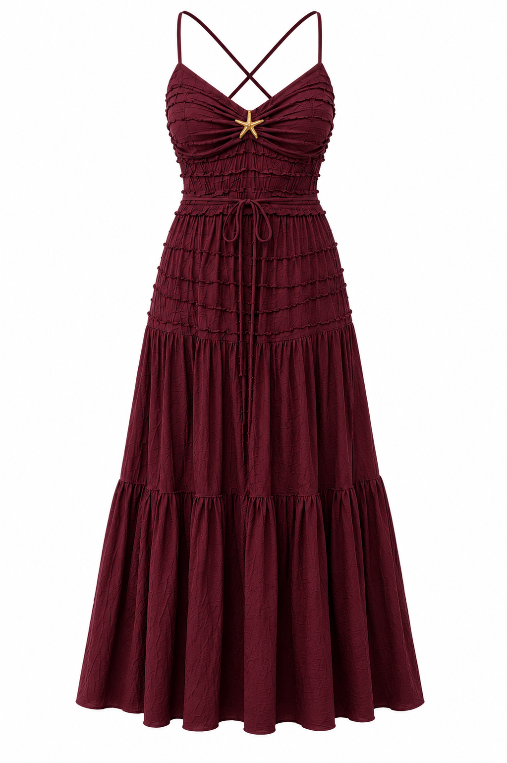 Conjunto de Verano para Mujer Top de Tirantes y Falda Larga Fluida | Estilo Mediterráneo Elegante