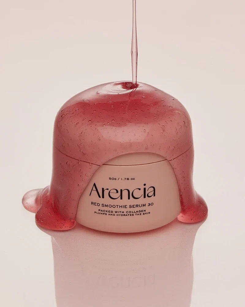 Arencia – Fresh Red Smoothie Serum 30ml | Suero Antioxidante e Iluminador con Extractos de Frutas Rojas