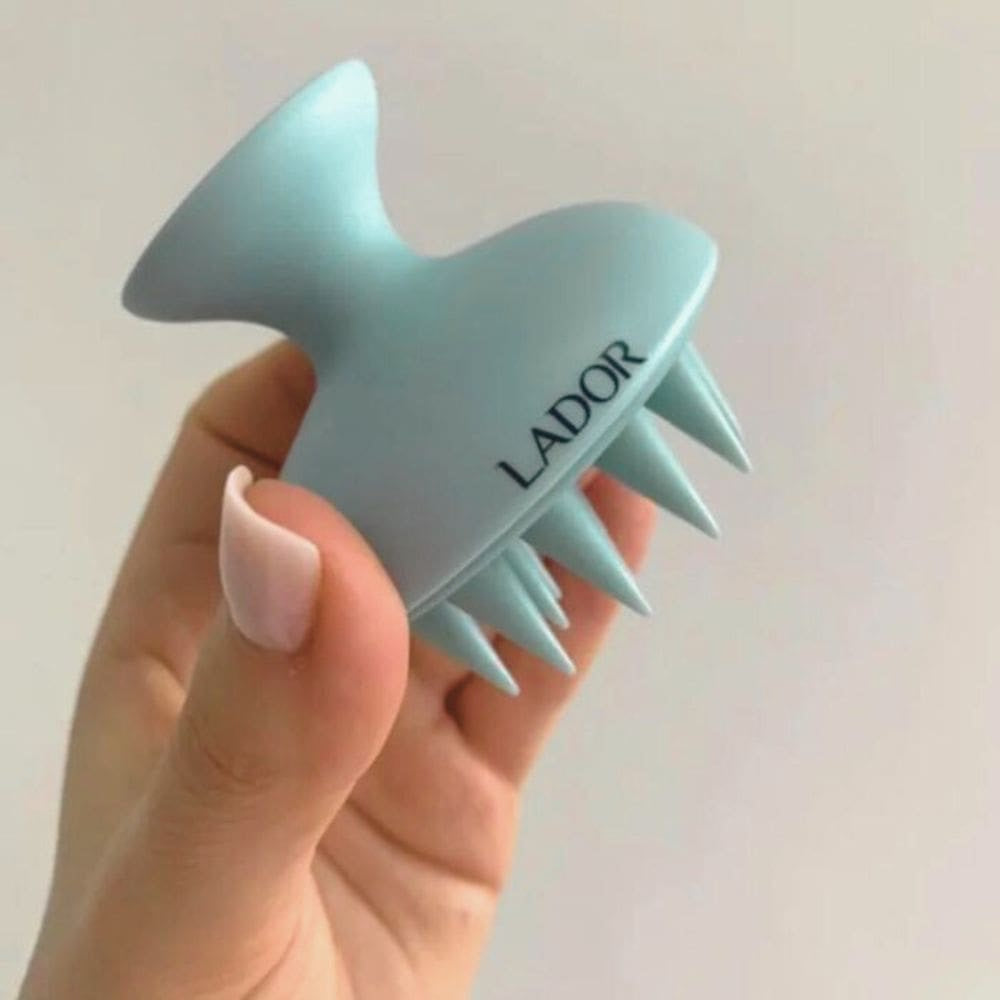 Lador Scalp Massager Shampoo Brush | Cepillo Masajeador de Silicona para Cuero Cabelludo