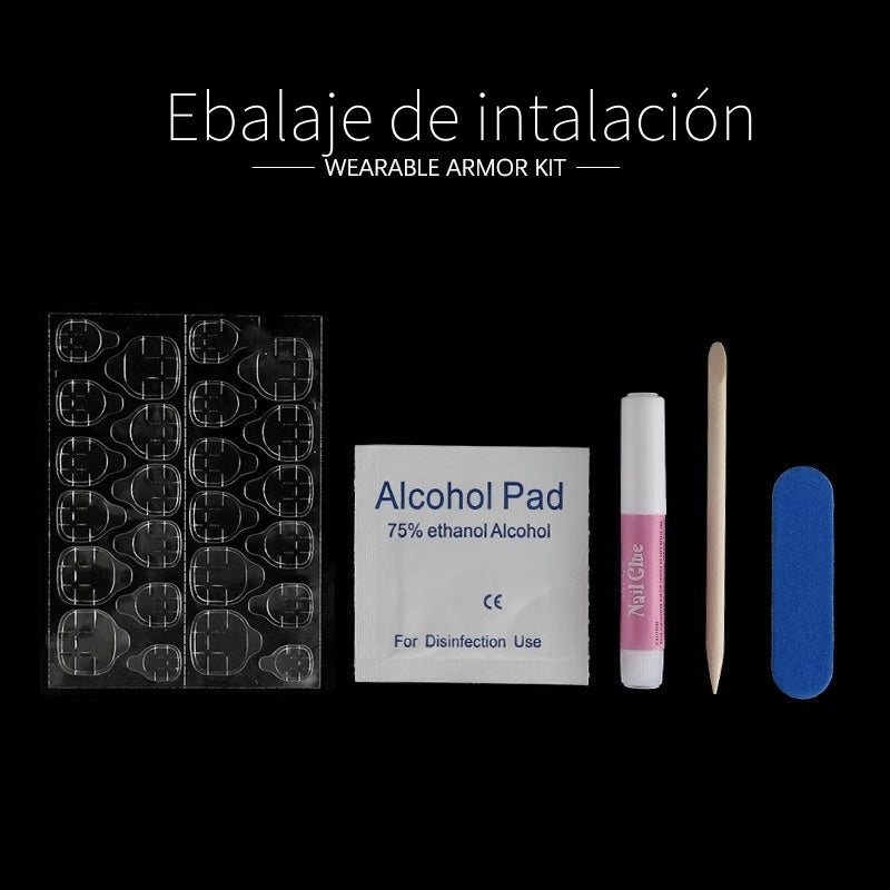 2x Pack 24unidades ,Press on nail , Uñas Postizas,