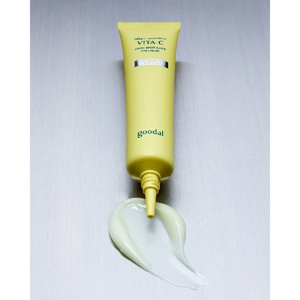 Goodal – Green Tangerine Vita-C Dark Spot Care Eye Cream (30 ml) Contorno de Ojos Iluminador con Vitamina C