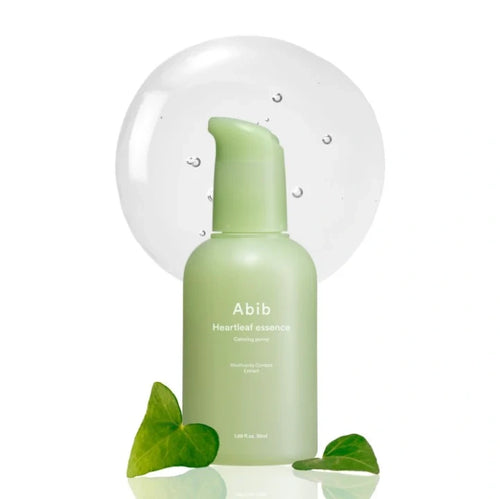 Abib – Heartleaf Essence Calming Pump 50ml – Esencia Calmante con Houttuynia Cordata