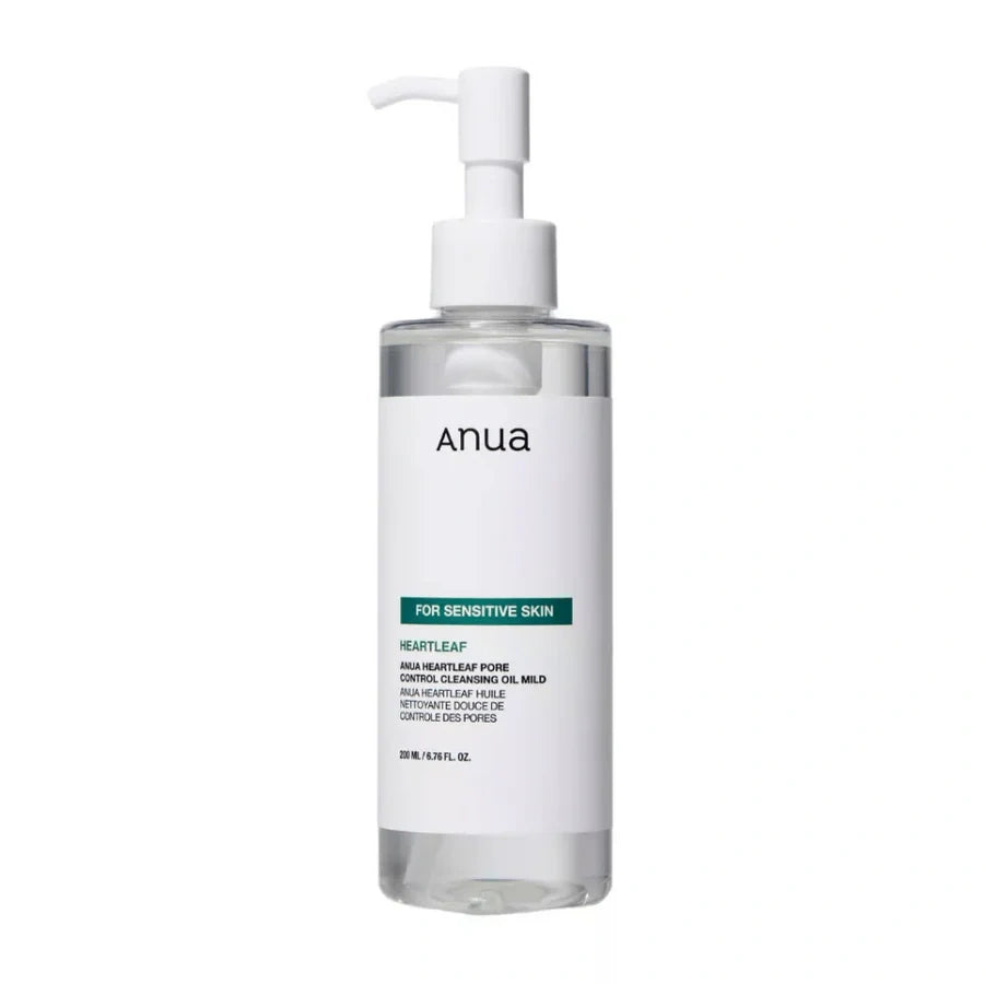 ANUA – Aceite Limpiador Suave Heartleaf para Control de Poros – 200ml
