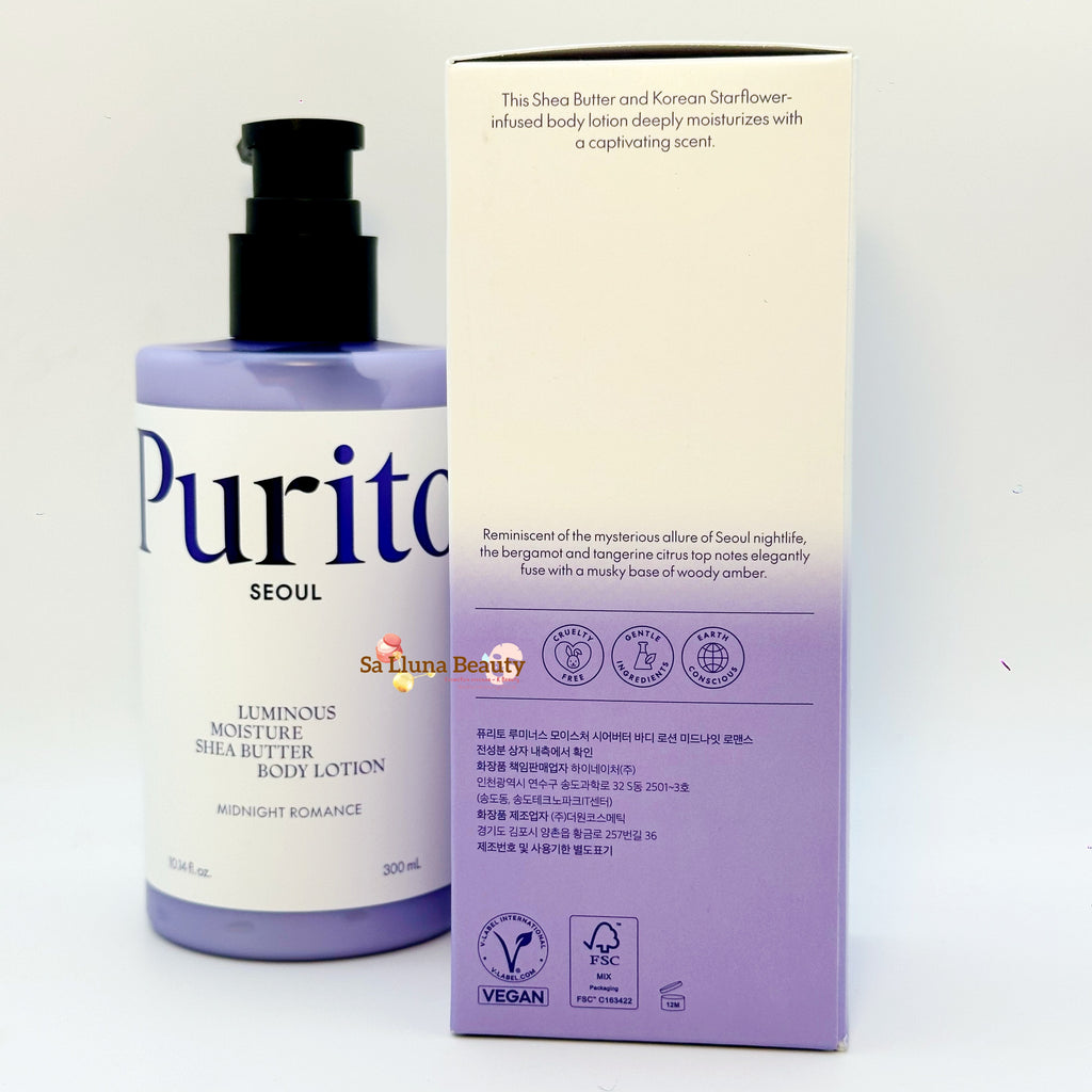 Purito Luminous Moisture Shea Butter Body Lotion – 300 ml