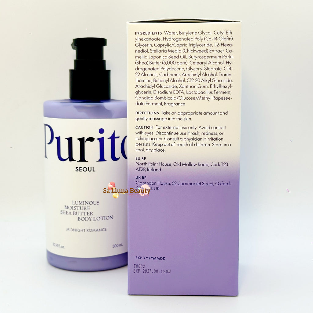 Purito Luminous Moisture Shea Butter Body Lotion – 300 ml