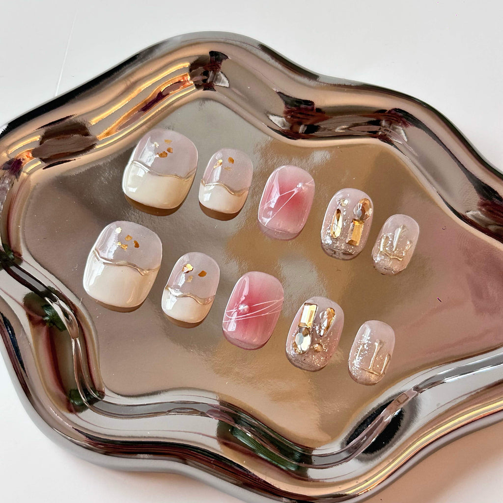 2x Pack 24unidades ,Press on nail , Uñas Postizas,