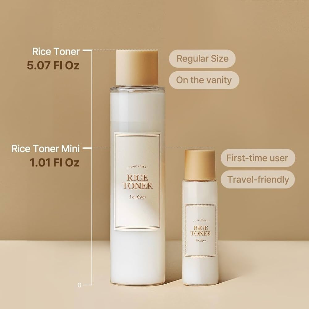 ’m From – Rice Toner 150ml | Tónico Iluminador & Hidratante con Arroz