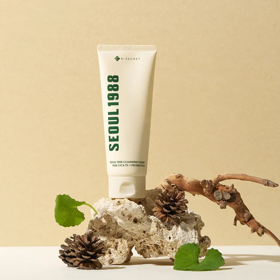 K-SECRET – SEOUL 1988 Espuma Limpiadora con Pino Cica 1% + Probióticos 150ml