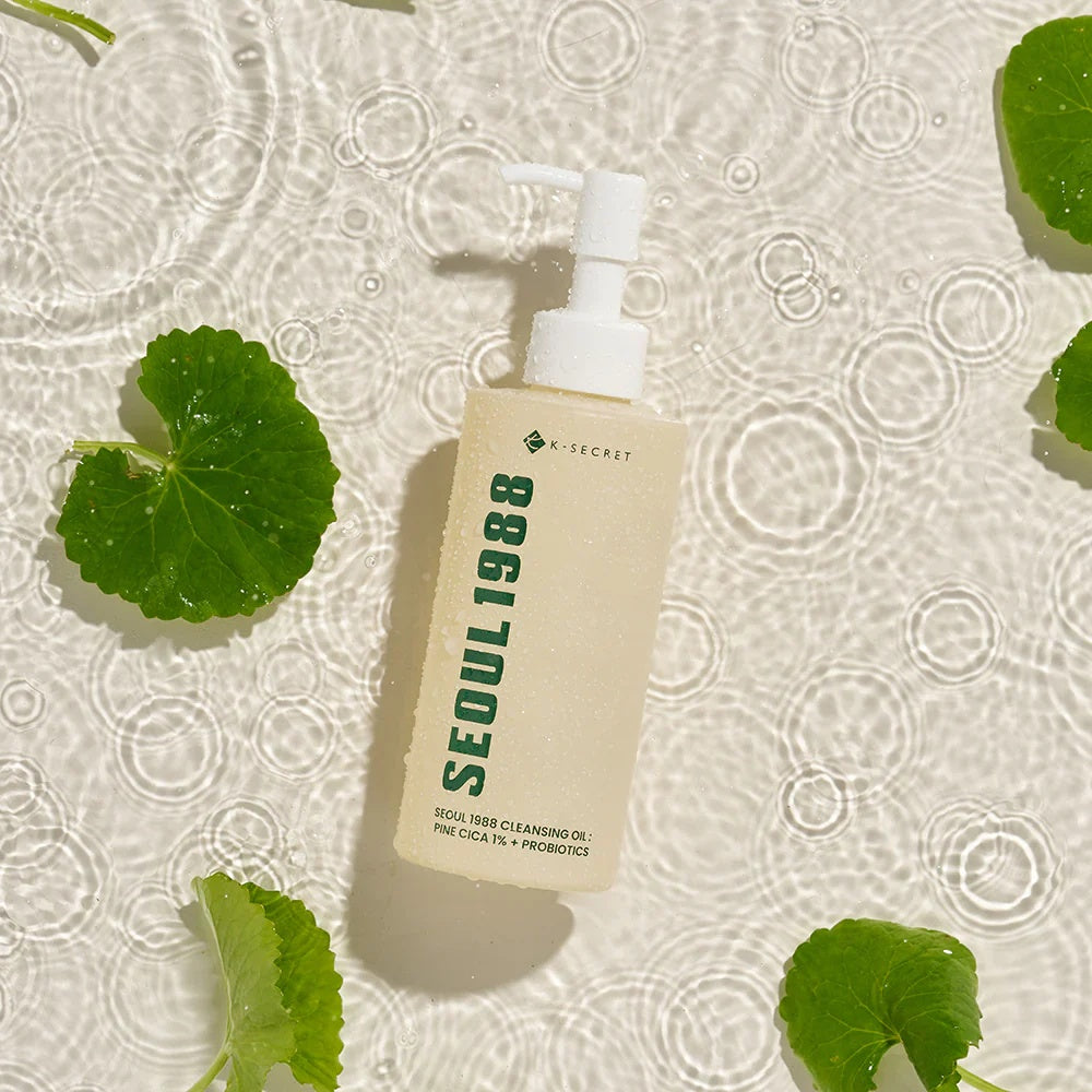 K-SECRET – SEOUL 1988 Aceite Limpiador con Pino Cica 1% + Probióticos 200ml