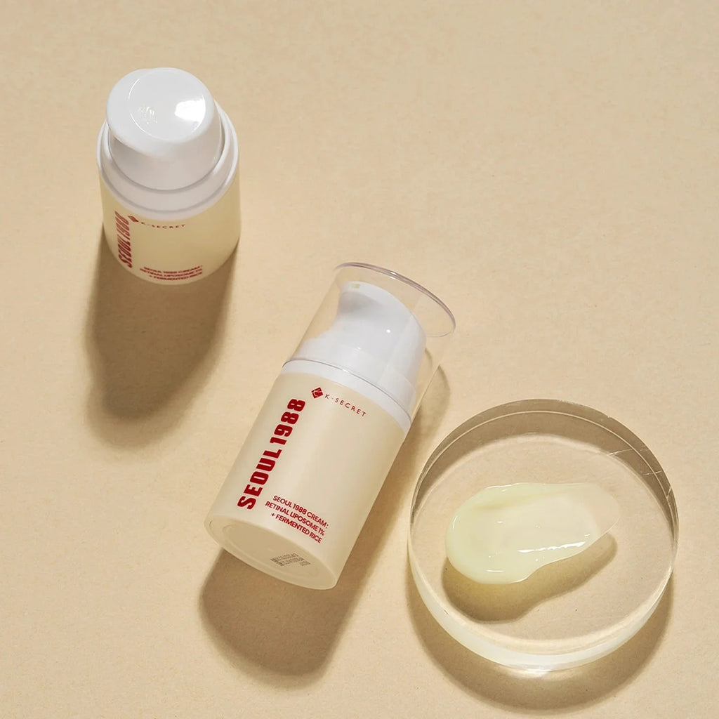 K-SECRET – SEOUL 1988 Crema Facial Antiedad con Retinal Liposome 1% + Arroz Fermentado 50ml