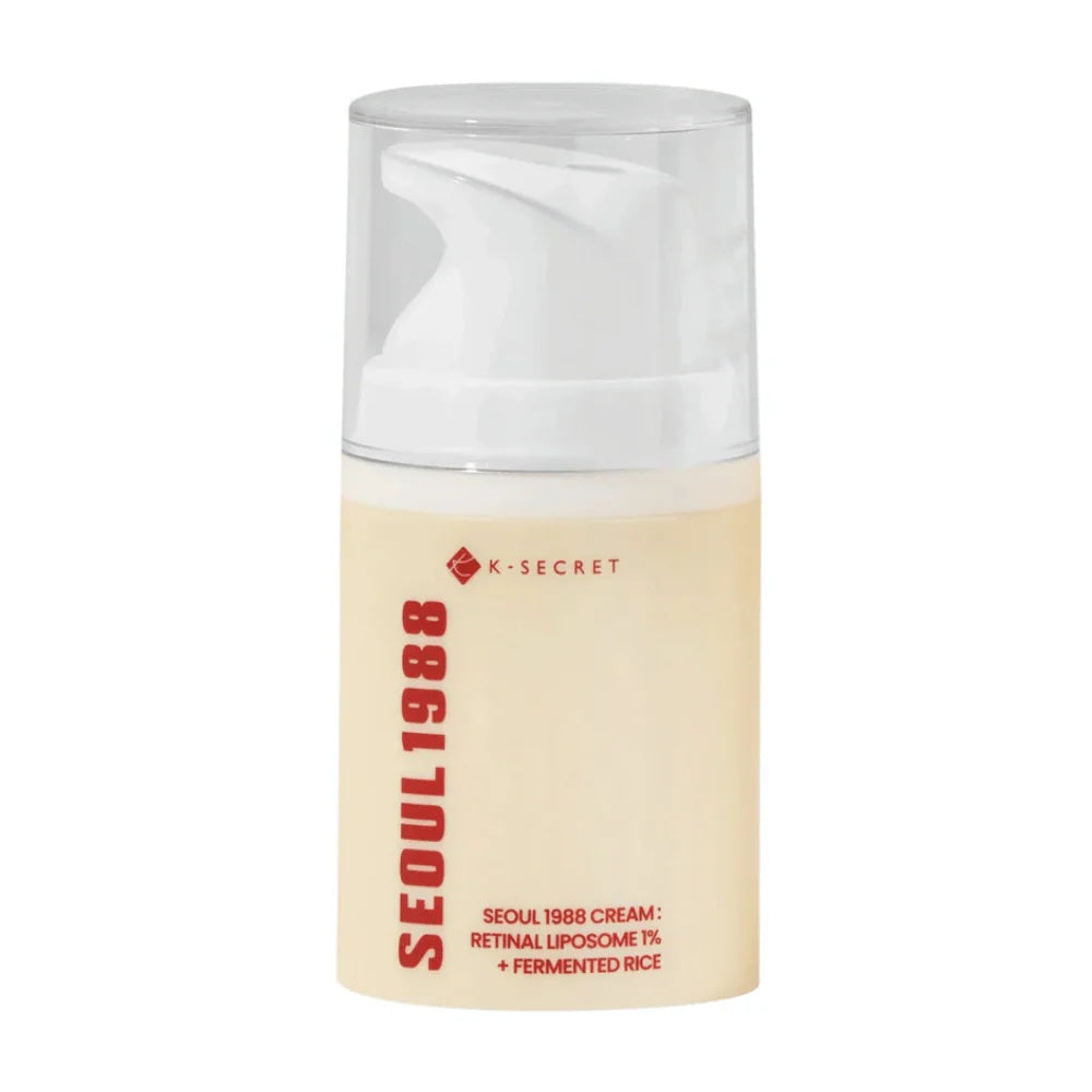 K-SECRET – SEOUL 1988 Crema Facial Antiedad con Retinal Liposome 1% + Arroz Fermentado 50ml