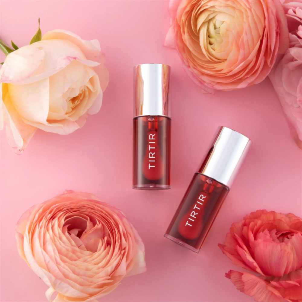 TIRTIR My Glow Rosy Lip Oil 5.5ml | Aceite Labial Hidratante con Brillo Natural
