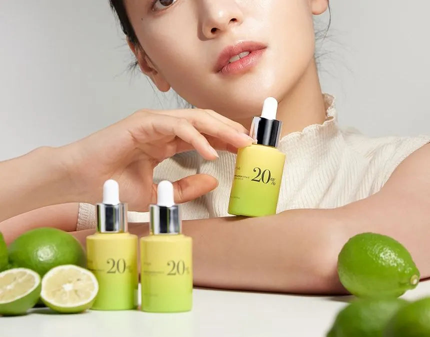 Anua Green Lemon Sérum con Vitamina C, Vitamina E, Ácido Hialurónico y Ferúlico – Iluminador Antioxidante 20ml
