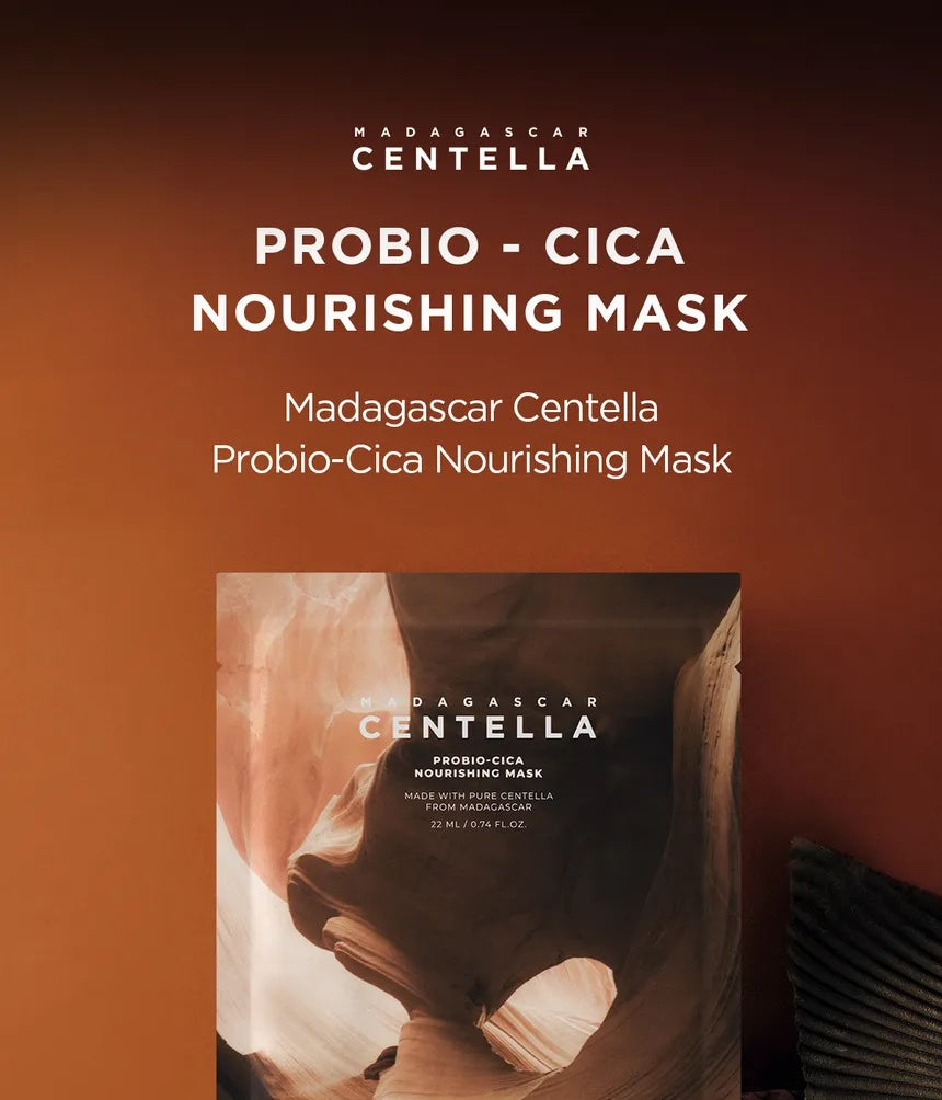 SKIN1004 – Mascarilla Nutritiva Probio-Cica con Centella de Madagascar