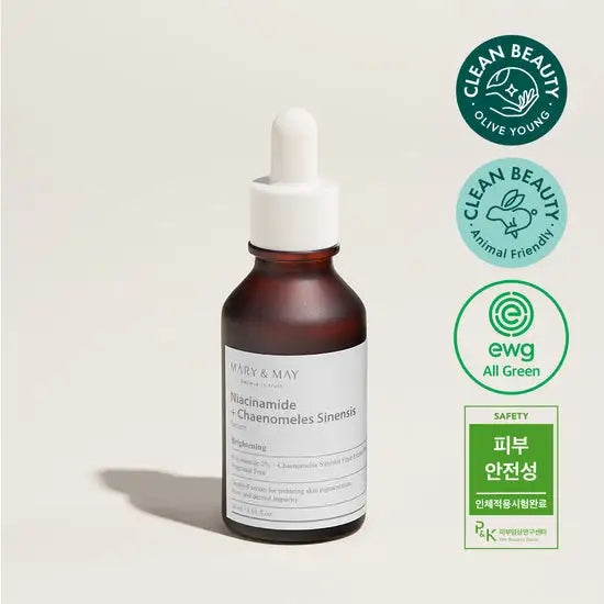 Mary & May – Sérum Iluminador con Niacinamida + Chaenomeles Sinensis 30ml