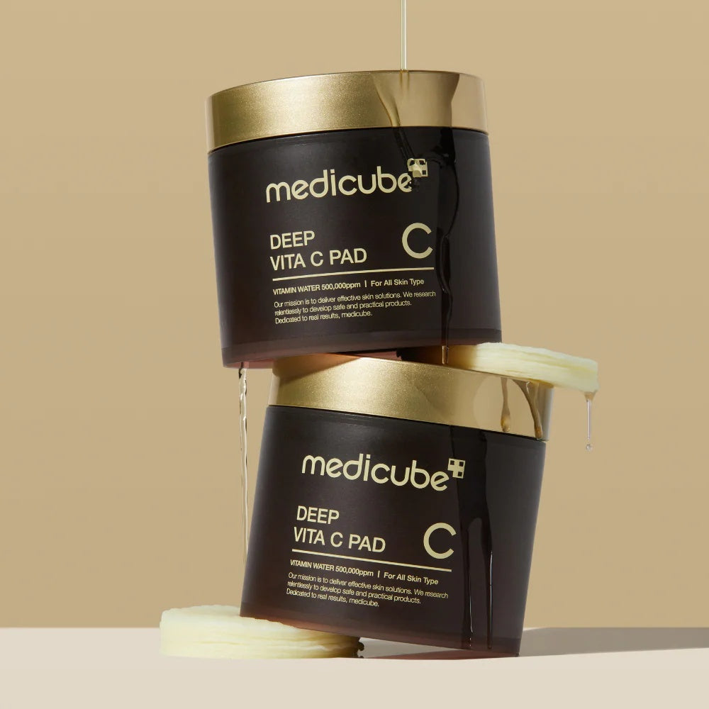 Medicube Deep Vita C Pad 150g – Pads Exfoliantes Iluminadores con Vitamina C