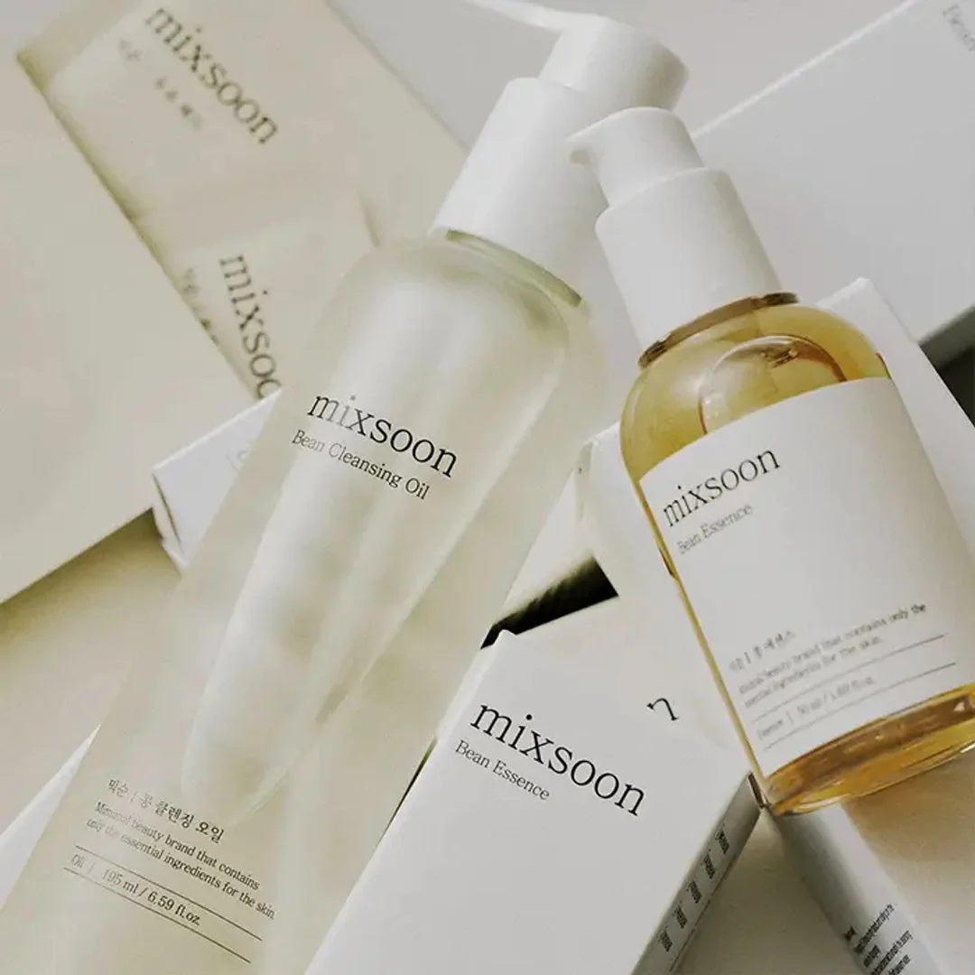 Mixsoon – Aceite Limpiador Facial de Frijol Fermentado 195ml – Limpieza Profunda y Suave para Todo Tipo de Piel