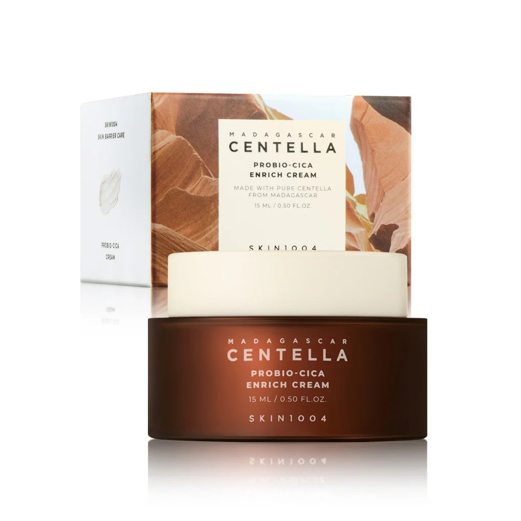 Skin1004 - Crema Enriquecida Probio-Cica 15ml – Nutrición Profunda y Reparación de la Piel