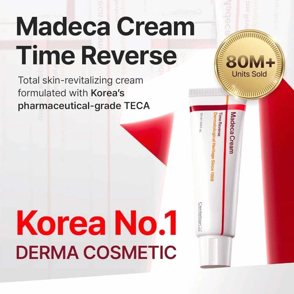 Centellian24 Madeca Cream Time Reverse 50 ml | Crema Antiedad Reparadora con Centella
