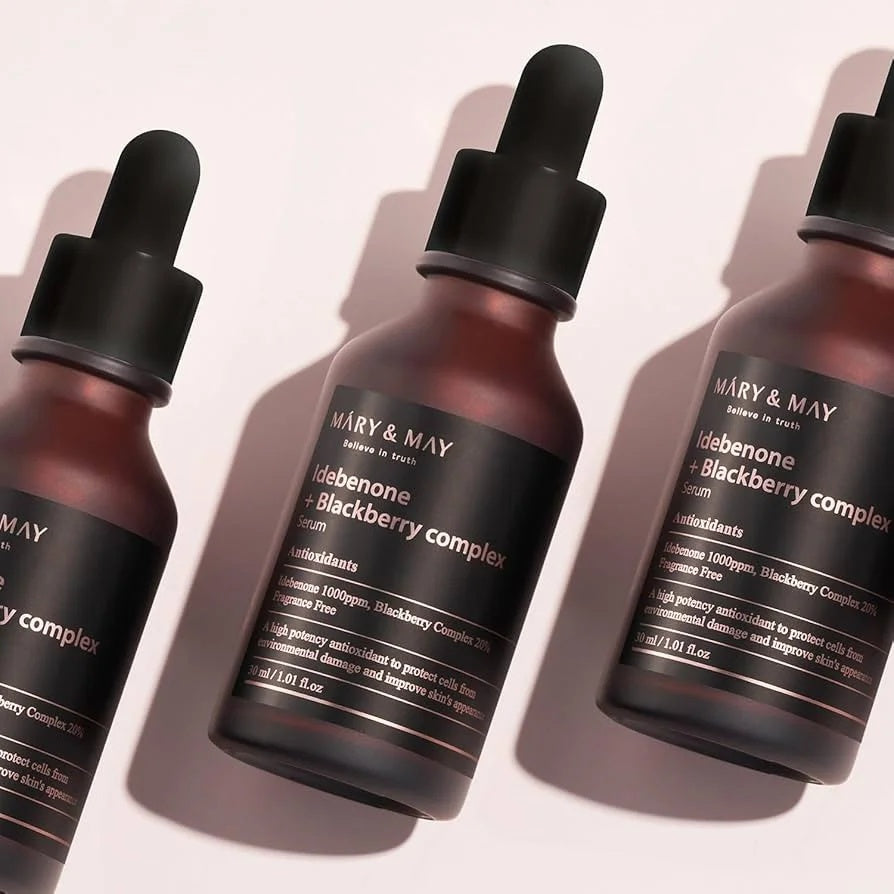 Mary&May Idebenone + Blackberry Complex Serum - Potent Anti-Aging Serum